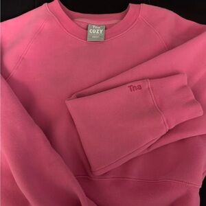 Tna Cozy Pink Sweater